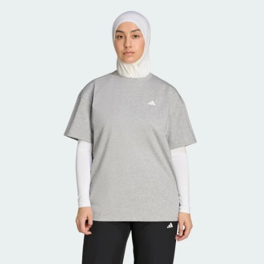 Футболка adidas POWER ESSENTIALS WORKOUT OVERSIZED (АРТИКУЛ:KF3757)