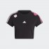 Жіноча футболка adidas 3-STRIPES WITH CHENILLE FLOWER PATCHES (АРТИКУЛ:IC0024)