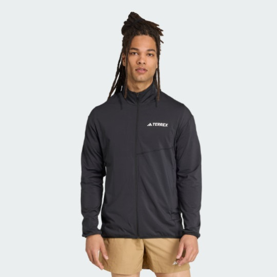 Олимпийка мужская adidas TERREX MULTI CLIMAWARM FULL-ZIP TECH FLEECE  (АРТИКУЛ:JM0141)