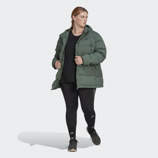 Женская куртка adidas HELIONIC (PLUS SIZE) (АРТИКУЛ:HE1460)