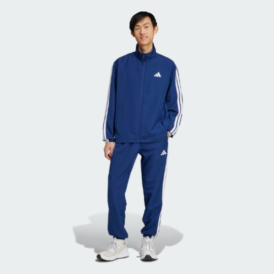 Чоловічий спортивний костюм adidas SPORTSWEAR BASIC 3-STRIPES WOVEN  (АРТИКУЛ:JC5391)