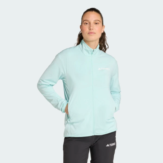 Жіноча олімпійка adidas TERREX MULTI CLIMAWARM FULL-ZIP TECH FLEECE (АРТИКУЛ:JD3950)