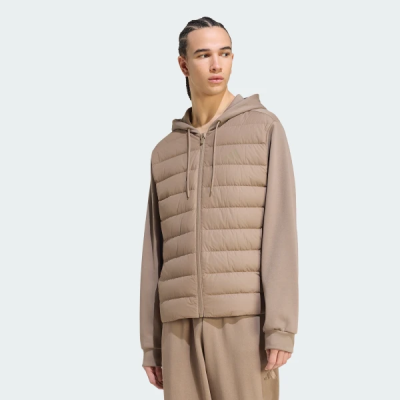 KF2690 adidas ESSENTIALS CLIMAWARM HYBRID DOWN HOODED
