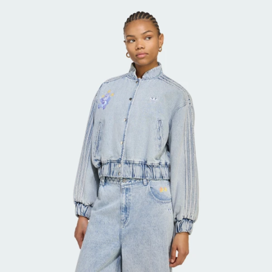 Джинсова куртка adidas CARE BEAR BOMBER (АРТИКУЛ:KQ6747)