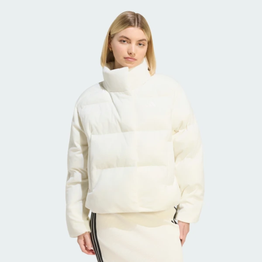 Жіноча куртка adidas HELIONIC DOWN PUFFER VELOUR (АРТИКУЛ:KQ8766) Жіноча куртка adidas HELIONIC DOWN PUFFER VELOUR (АРТИКУЛ:KQ8766)