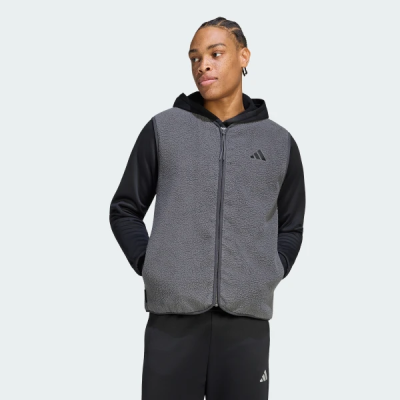 KV2129 adidas  CITY TECH 3 STRIPES HIGH PILE FLEECE