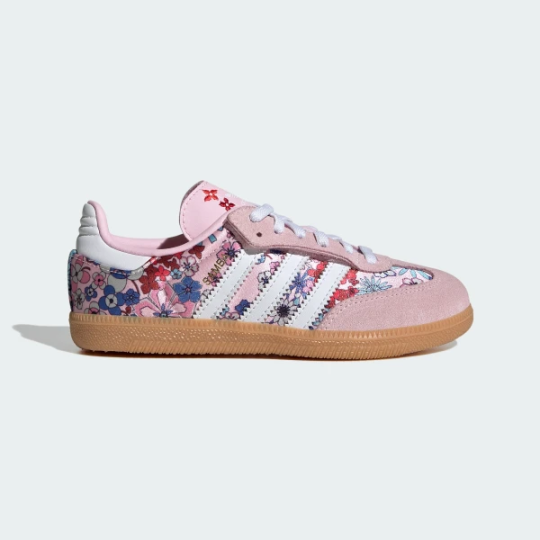Детские кроссовки adidas LIBERTY LONDON SAMBA OG COMFORT CLOSURE ELASTIC LACE (АРТИКУЛ:JQ2007)