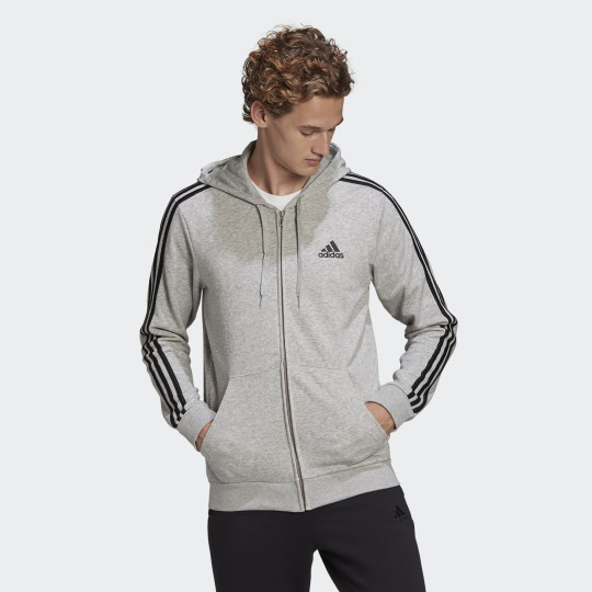 Мужская худи adidas ESSENTIALS 3-STRIPES (АРТИКУЛ: GK9034)