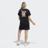 Женское платье - футболка adidas FUN SPORT GRAPHIC (АРТИКУЛ:H57414)