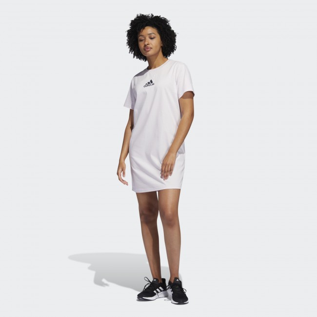 Женское платье - футболка adidas FUN SPORT GRAPHIC (АРТИКУЛ:HE4941)