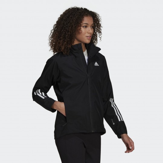 Женская куртка adidas BSC 3-STRIPES RAIN.RDY (АРТИКУЛ:H65759)