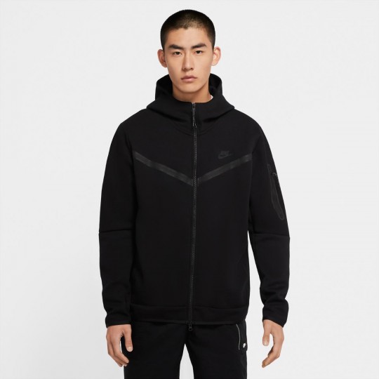 Толстовка NIKE M NSW TCH FLC HOODIE FZ WR  (АРТИКУЛ:CU4489-010)