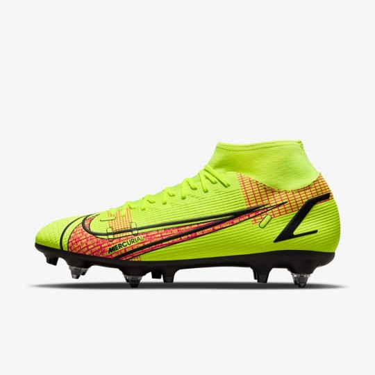 Футбольные бутсы NIKE SUPERFLY 8 ACADEMY SG-PRO AC (АРТИКУЛ: CW7432-760)