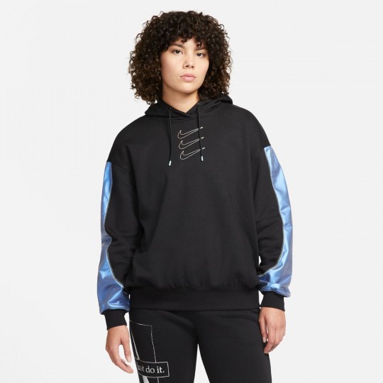 Женский джемпер NIKE W NSW FLC GX HOODIE OPAL (АРТИКУЛ:DD5133-010)